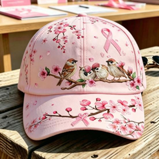 Bestickte Biene Baseballkappe mit Strass-Schleife, Muster aus Bienen und Schmetterlingen, Sonnenschutz mit gebogenem Schirm, Verstellbare Metallschnalle, Sportlich, für alle Jahreszeiten