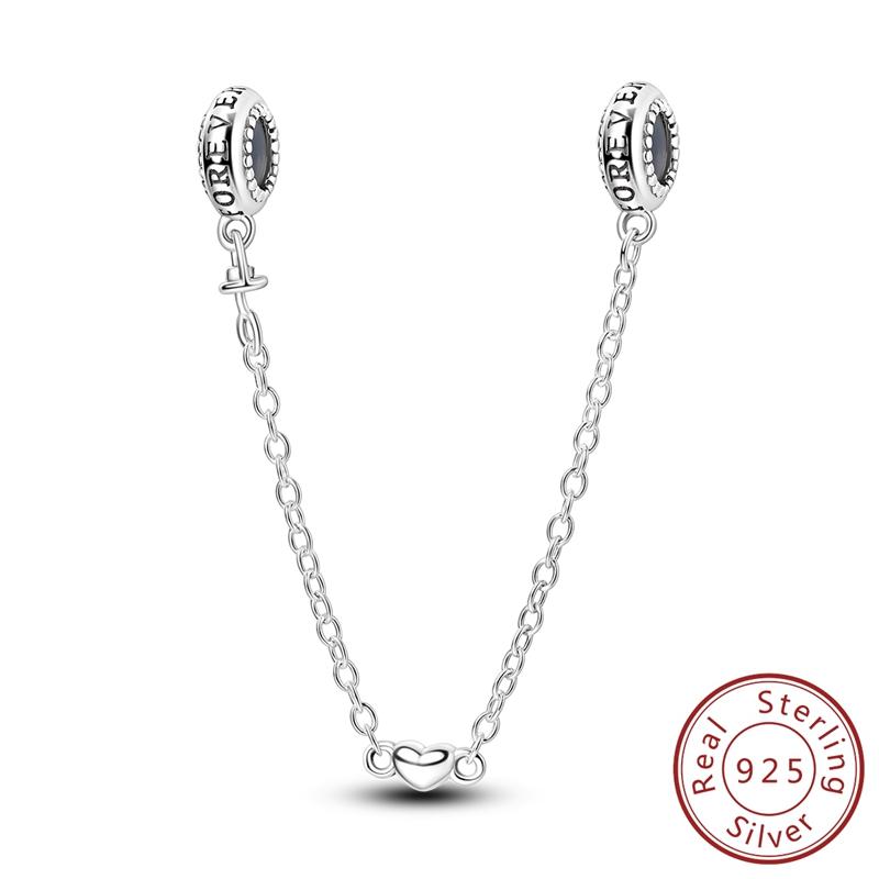 

Медь Звезда Луна Цепочка Безопасности Шармы Подвеска Ювелирные Изделия Подходят Оригинальный Браслет Ожерелье Для Женщин DIY Подарок Вечеринка