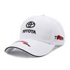 2026 Toyota New Product High-quality Embroidered Baseball Cap, Outdoor Cycling and Racing Sports Sun Hat, F1 Racing Memorial Cap