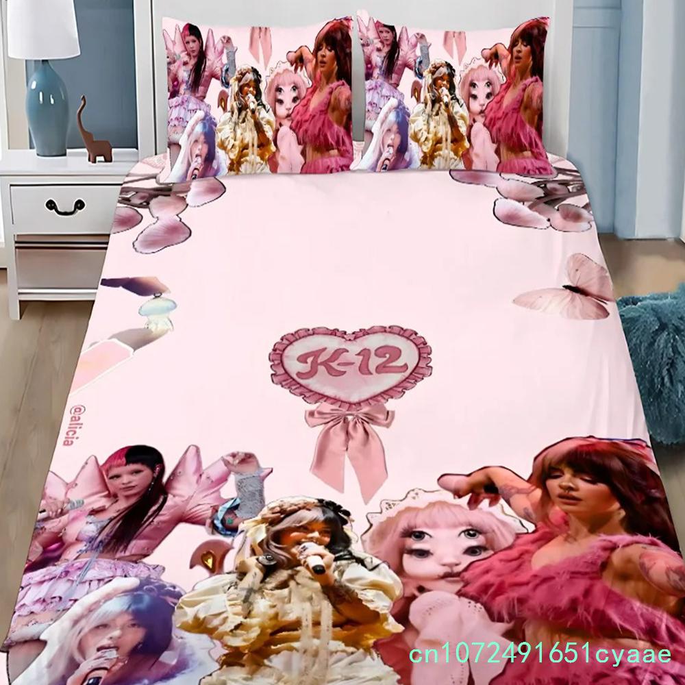 Melanie Martinez Music Duvet Cover Pillowcase Bedding Set Adult Boy Girl Bedroom Decoration Children Single Double Large Size