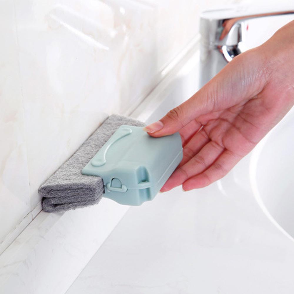 Multi functional 2-in-1 window groove cleaning brush,door and window groove brushglass window groove dead corner brush,gap brush