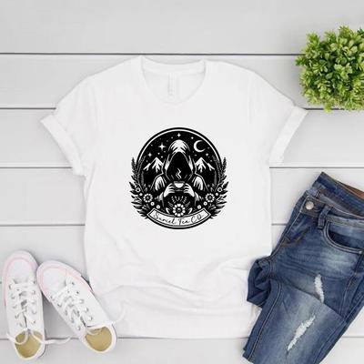 Suriel Tea Co T Shirt A Court of Thorns and Roses T-shirt Short Sleeve Unisex Tshirt Vintage Clothes SJM Bookish Gift Streetwear