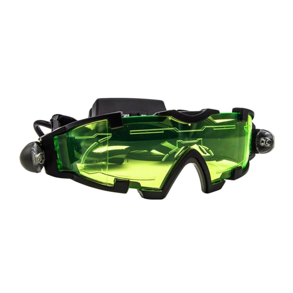 Kids' LED Luminous Disco Goggles: Vibrant, Bulletproof, Windproof, Night Vision Glasses for Outdoor Games