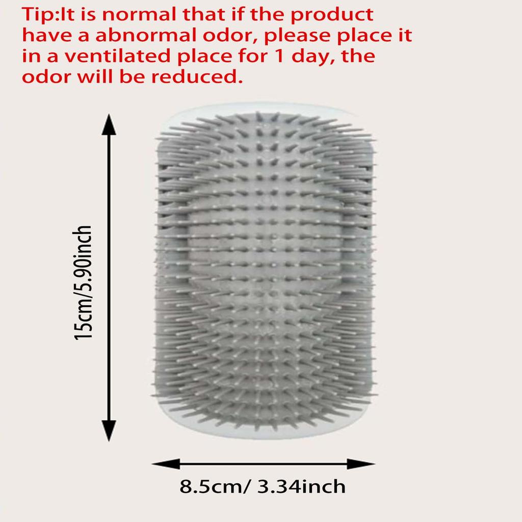 Massage Pet Cat Brush Corner Scrape Hair Removal Beauty Clean Corner Brush Removable Comb for Kitten Cat Scratchers Massagetool
