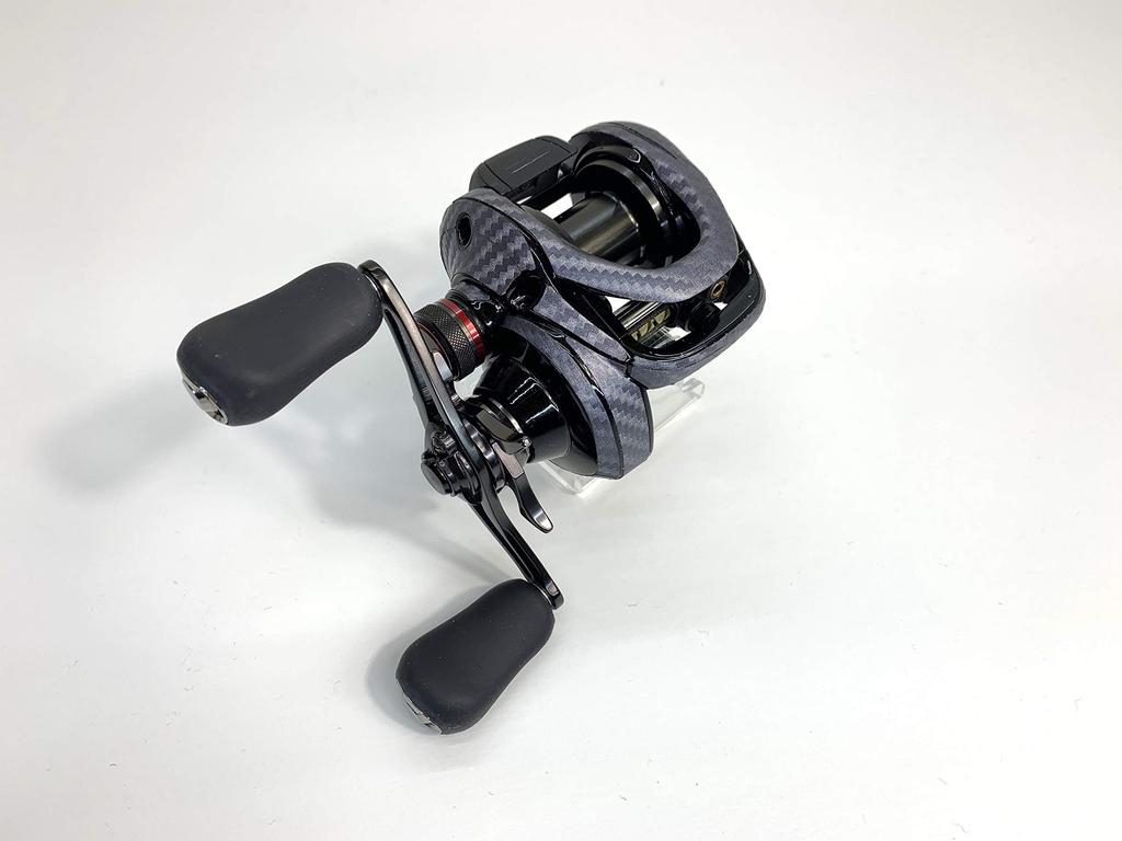 YOROI PERSONALIZADO Decalque Personalizado para Carretel Baitcasting 17 Scorpion DC Proteção contra Arranhões SEAT.JP, (Prateado, Destro)