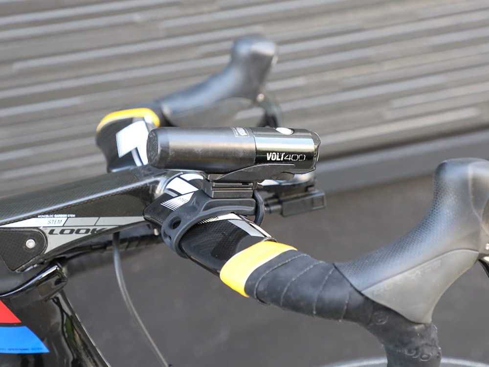 Silikon-Gummibandhalterung für Cat Eye-Frontlicht. Kompatibel mit Licht REC-MOUNTS [Rubber2-CATHL8] "Fahrrad VOLT400/800 / AMPP300/500/800/1100 /
