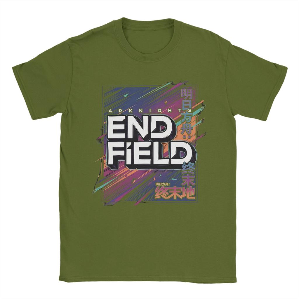 New Arrival Laevatain Arknights Endfield T Shirt for Men Women  Cotton Tee Shirt Short Sleeve Clothes