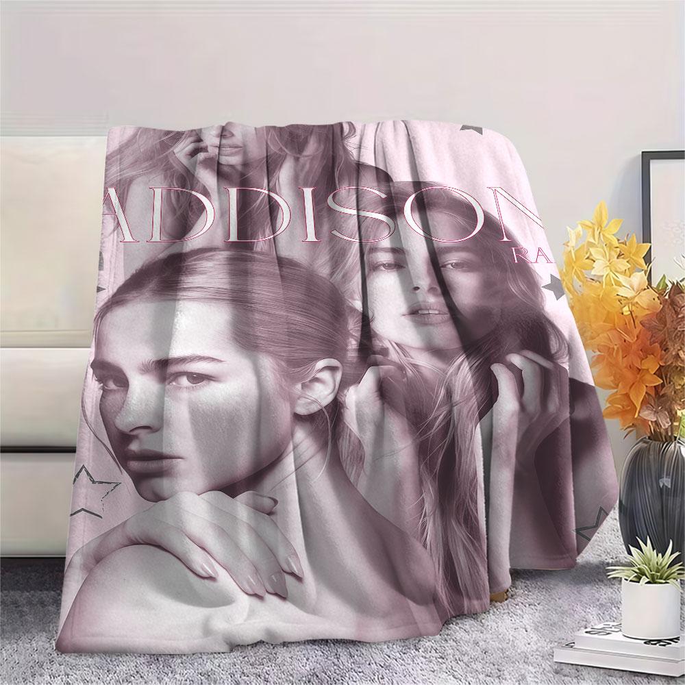 Addison Rae Blanket, High quality Comfortable for All Seasons, Home Decor, Warmth and Comfort