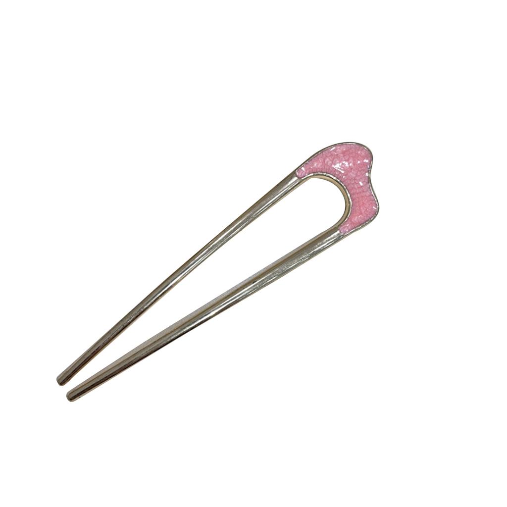 Vintage vlásenka ze slitiny ve tvaru U pro tradiční a elegantní účesy ve starověkém čínském stylu