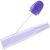 2 Pieces Stainless Steel Reble Cake Testing Needles Probe Skewer Pin Needle for Kitchen Home Bakery Tools with Transparent Cover