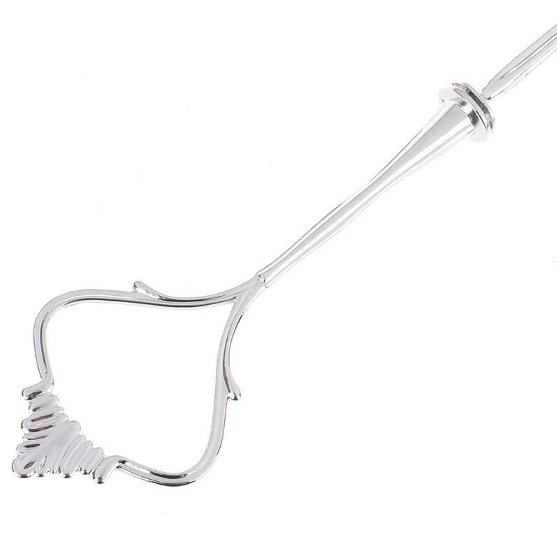 1 sady 3patrový stojánek na dortový talíř Rukojeť s korunkou Kovová svatební párty