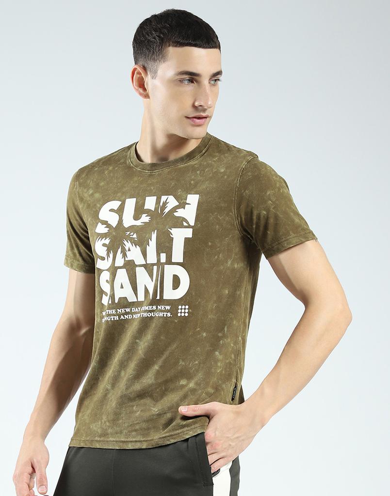 ROCK.IT from House of Monte Carlo Men's Regular Fit Printed T-Shirt