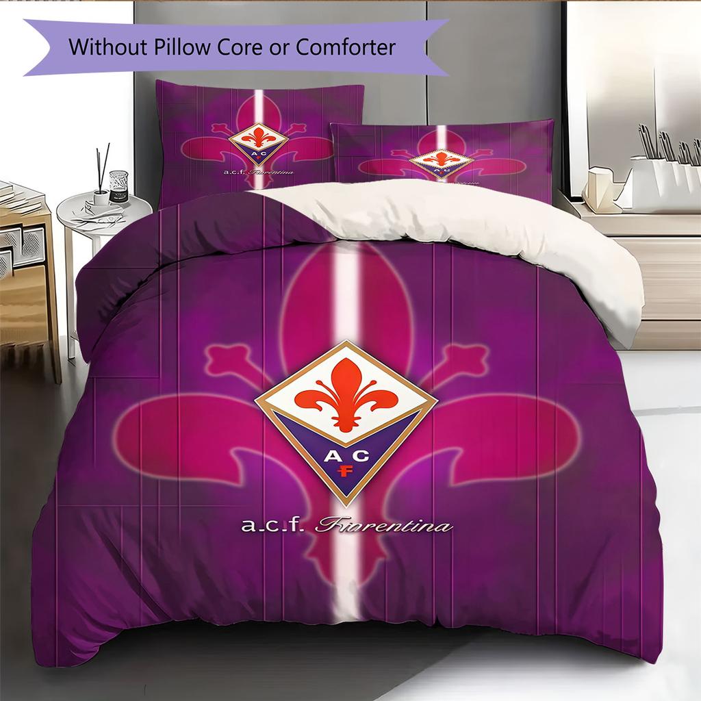 ACF Fiorentina Bedding Quilt Set Quilt Cover Pillowcase Home Decoration Birthday Gift (1 * Duvet Cover + 2 * Pillowcase, Without Core)