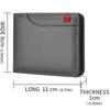 Wallet Men's Short Wallet Multi-Card Slot Card Holder PU Leather Luxury Wallets for Men Student Cross-border Card Bags