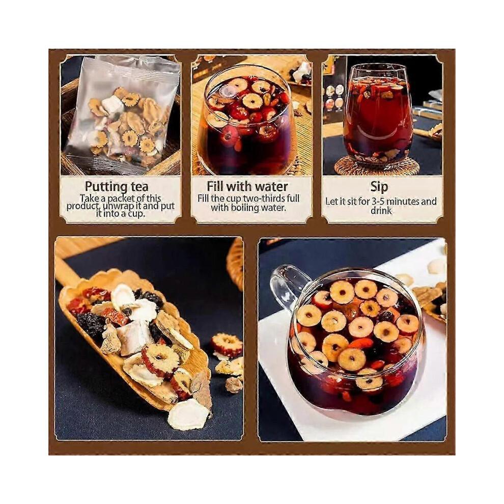 Ginseng Tea Wolfberry Tea Mulberry Maca Tea Men's Tea