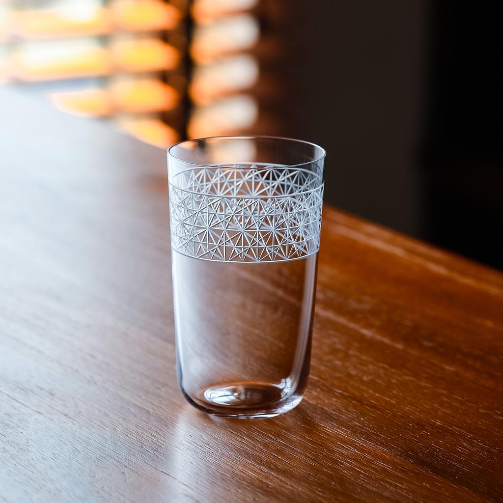 PLD302 Crystal Glass Material Hand Carved Long Drink Cocktail Cup Colin Glass Juice Glass Beer Glass