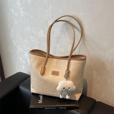 Large Capacity Premium Texture Commuter Handbag Summer New Shoulder Underarm Bag Tote Bag