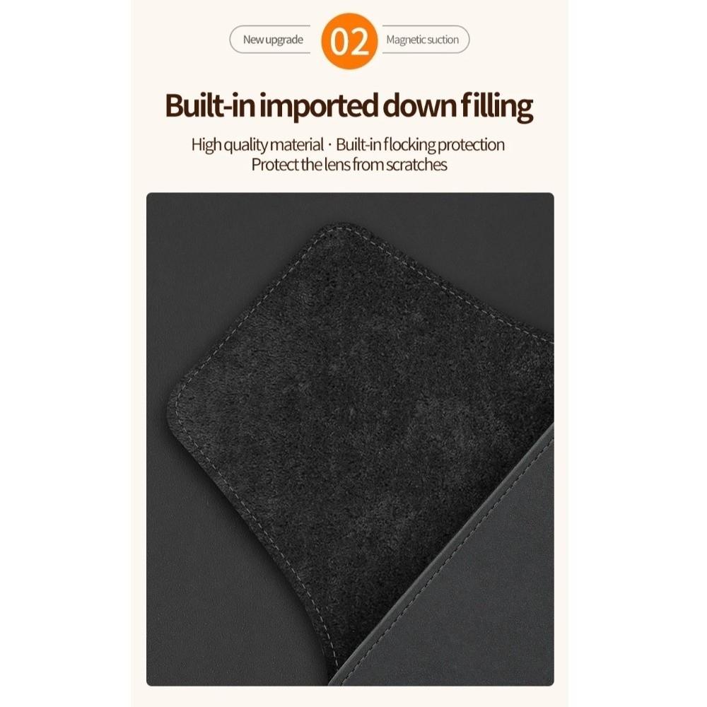 High-end Magnetic Suction Car Glasses Case Premium Auto Sunglasses Organizer  Vehicle