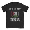 Palestine It's In My DNA T-Shirt Male Streetwear 100 Cotton T Shirts Summer O Neck Novelty Tees Design Big Size Clothes