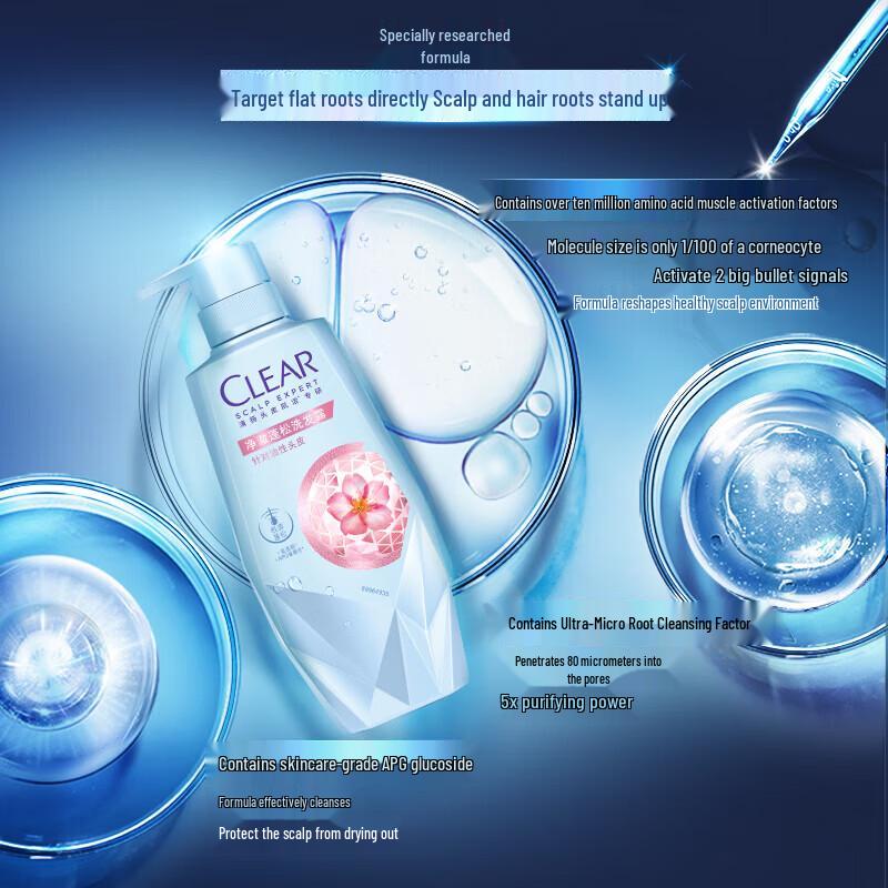 Clear Net Purifying Fluffy Scalp Care Shampoo