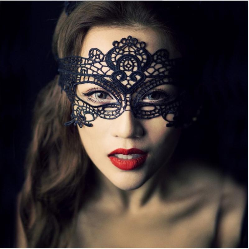 Chic Lace Cutout Masquerade Eye Mask for Stylish Events