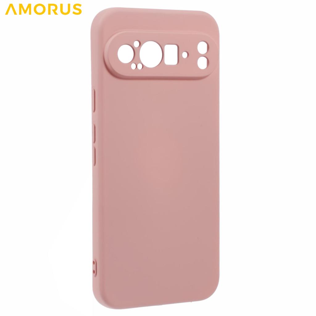 For Google Pixel 9 Pro XL Case Precise Cutouts TPU Fiber Lining Shockproof Phone Cover