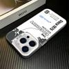 Fashion Red Phone Case For ins B-Bulles Phone Case For iPhone 17 16e 16 15 14 13 12 11 mini Pro Max X Air Plus Anti Fall Matte