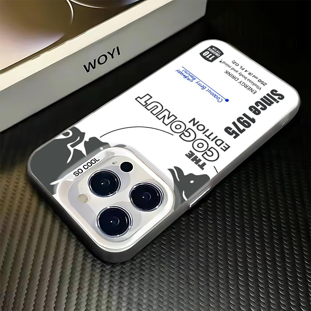 Fashion Red Phone Case For ins B-Bulles Phone Case For iPhone 17 16e 16 15 14 13 12 11 mini Pro Max X Air Plus Anti Fall Matte