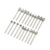 Glass Burr Drill Bits Metal Ceramics Tile 20pcs Rotary tools 3mm shank