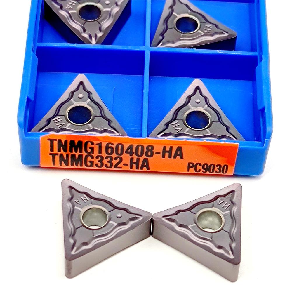 TNMG160404 HA PC9030 TNMG160408-EF YBG205 CNC Lathe Part TNMG 160404 160408 Turning Tool Carbide Insert Blade Wear-resistant