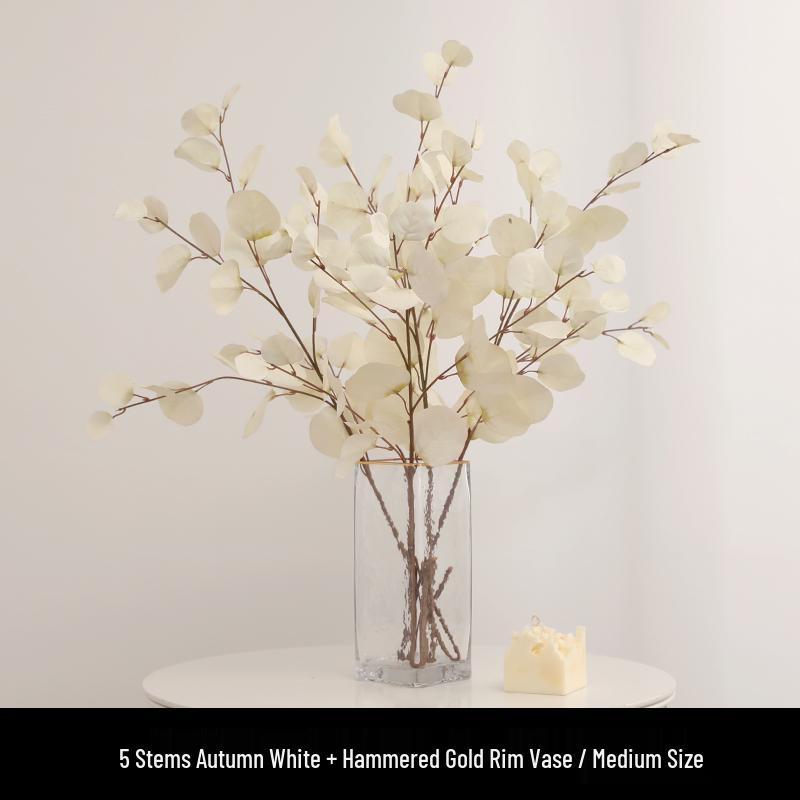 Autumn Colors Eucalyptus Dried Flower Ornaments for Living Room or Dining Table