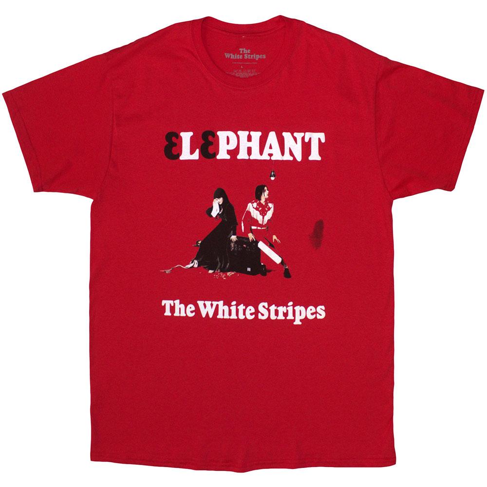 The White Stripes Unisex Adult Elephant T-Shirt