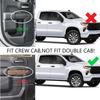 Carbon Fiber Window Lift Switch Panel Cover Trim for 2019-2025 Chevy Silverado 1500/GMC Sierra 1500 for 2020-2025 Sierra/Silverado 2500 3500 HD