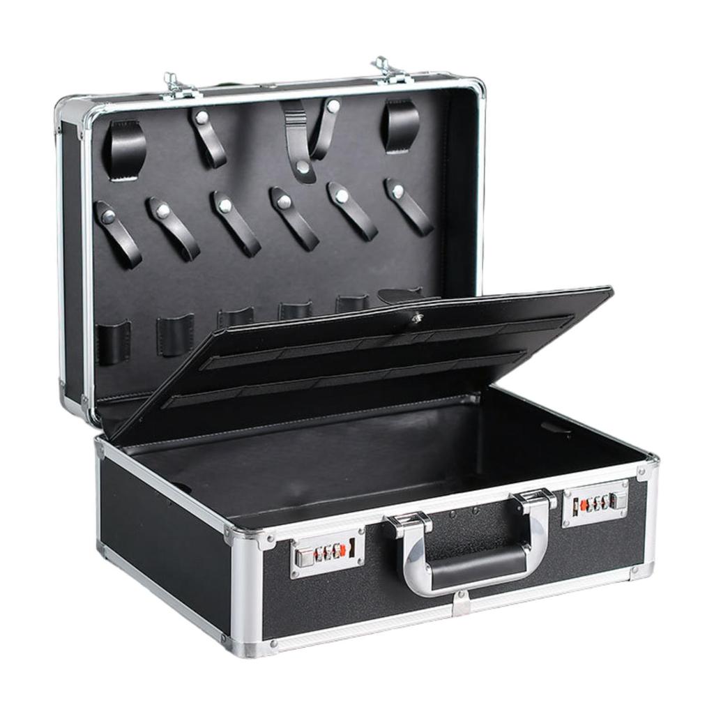 Hairdressing Tools Barber Supplies Case with Handle Convenient Hairdresser Carry Case Hairdresser Suitcase Travel Code Case