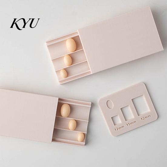Bead Rolling Device 1 Set Polymer Clay Ball Maker, Oval DIY Jewelry Making Roller for 10mm 12mm 15mm Beads, Tool Sculpting Tools