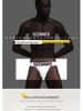 Men's Sporty Breathable Stretch Cotton Double Thong Underwear