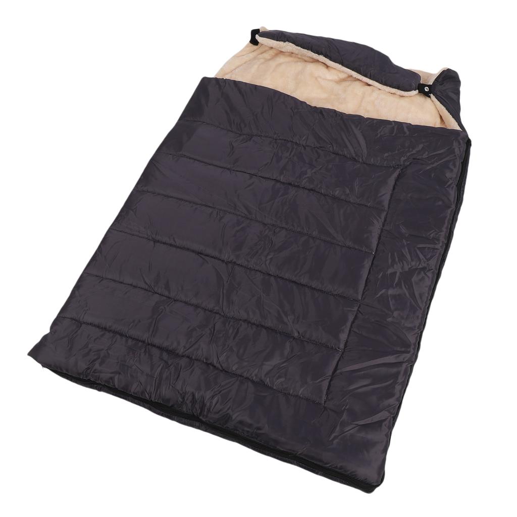 Saco de Dormir Cálido para Perro Impermeable Empacable Portátil Cama para Perro de Exterior con Almohada para Interior Exterior