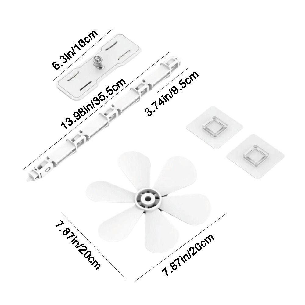 Wall Mounted Air Conditioner Windshield Windmill Shaped Air Conditioner Vent Fan  for Home