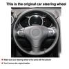 Car Steering Wheel Cover Wrap For Suzuki Grand Vitara 2006-2014 Hand Sewing Auto