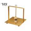 Paper Towel Holder Square Napkin Holder, with Weighted Arm, Durable Iron Frame Windproof Countertop Dispenser, Stable Cocktail Holders for Home