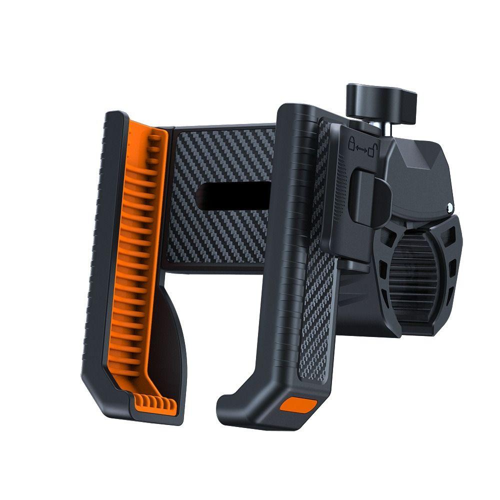 

Plastic Smartphone Mount Stand Black Orange Red Phone Stand Durable Mobile Phone Holder помаранчевий