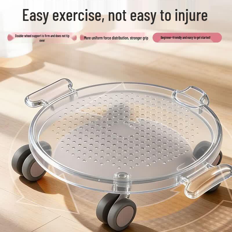 Pilates Sliding Disc & Resistance Rope Set