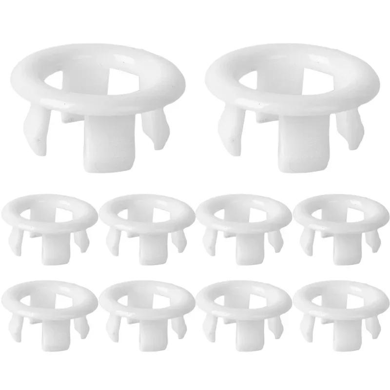 

Sink Overflow Ring Drain Cover Replacement Bathroom Kitchen Sink Wash Basin Trim Overflow Cover Hole Insert Round Ring Caps 1pcs