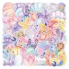 50 Watercolor Mermaid Graffiti Stickers Computer Suitcase Refrigerator Decoration Stickers Waterproof Creative Stationery Stickers