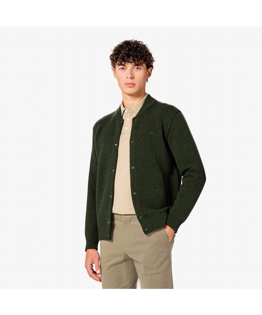 Lacoste Men'S Double-Face Stadium Cardigan Ah331E-55N L7A
