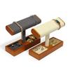 Elegant Wood T Bar Display Holder Versatile Solid Wood T Bar Jewelry Display Holder for Trade Shows and Retail