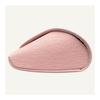 Pearl Glasses Case Semi-Hard Stylish Women's Men's Cute Dull Pastel Color Synthetic Leather Magnetic Closure Glasses PC Glasses Reading Glasses Pink