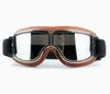 Winddichte Retro-Harley-Fahrbrille mit HD-Spiegelgläsern