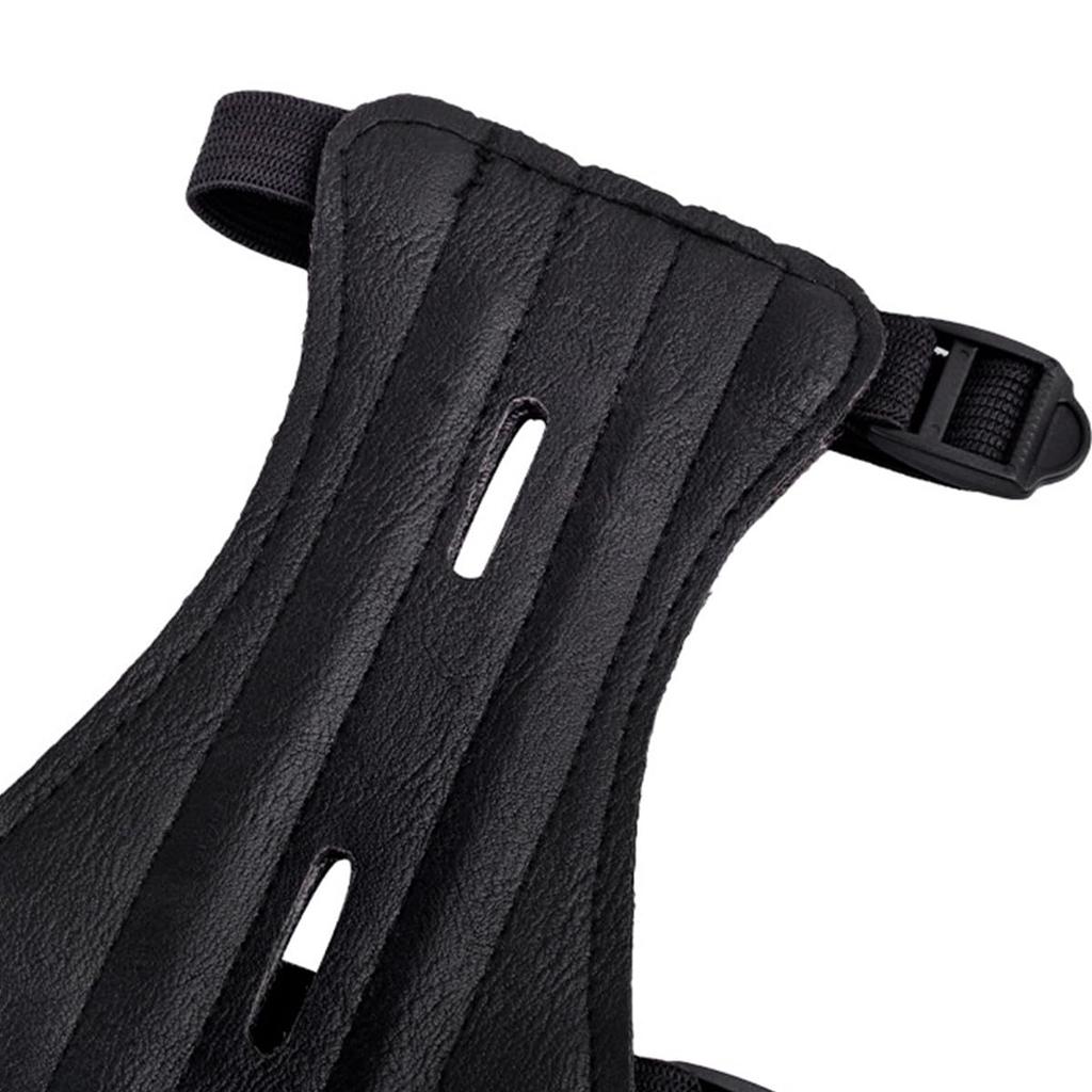monoii Tab Set Archery Arm Guard Tabs Kyudo Arm Protection Finger Protector Finger Guard Shooting Safety Protection Leather d666