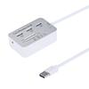 New Many-In-1 3 Ports USB 3.0 HUB MS SD M2 TF Memory Card Reader Adapter Box